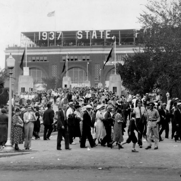 Grandstand Ramp at 1937 State Fair